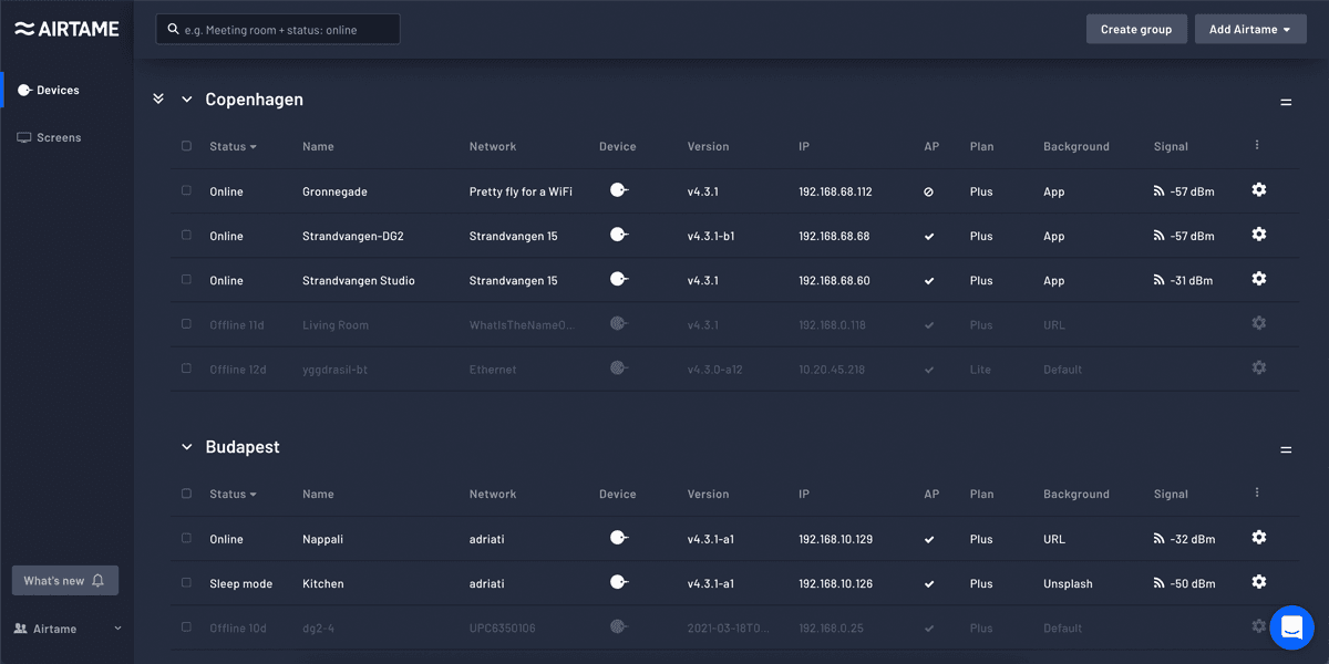 Image of how the platform used to look like before the redesign.